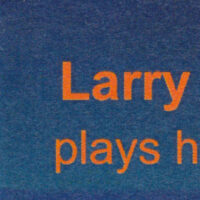 Larry Bell Plays His Piano Music Album Cover